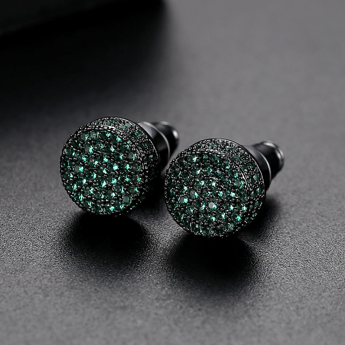 9MM Round Earrings