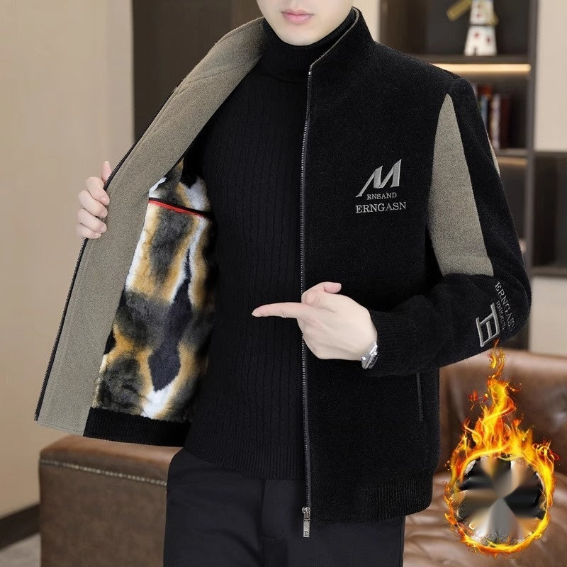 Men's Casual Stand Collar Coat
