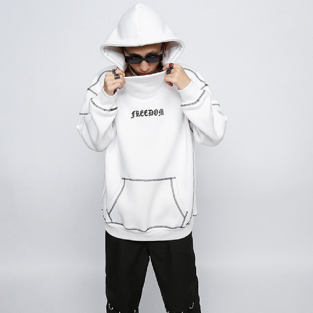 Men's Loose-Fit Hooded Sweater