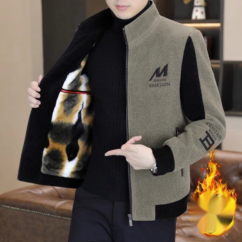 Men's Casual Stand Collar Coat