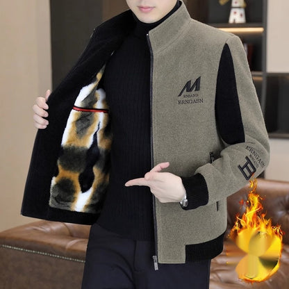 Men's Casual Stand Collar Coat