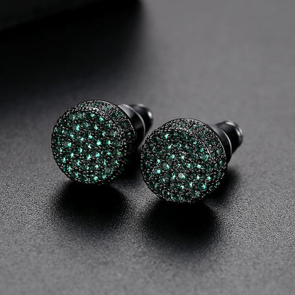 9MM Round Earrings