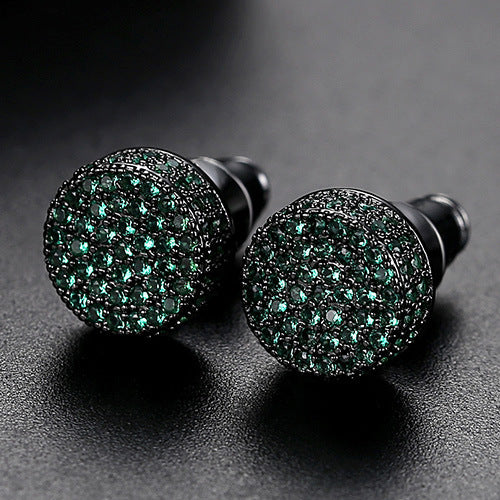 9MM Round Earrings