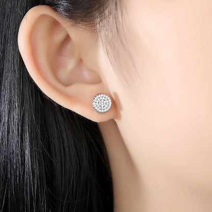 9MM Round Earrings
