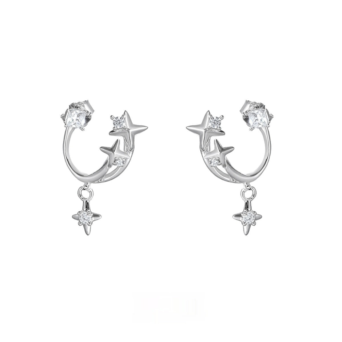 Luxury Star Ear Studs