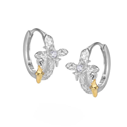 XINGX Cross Earrings