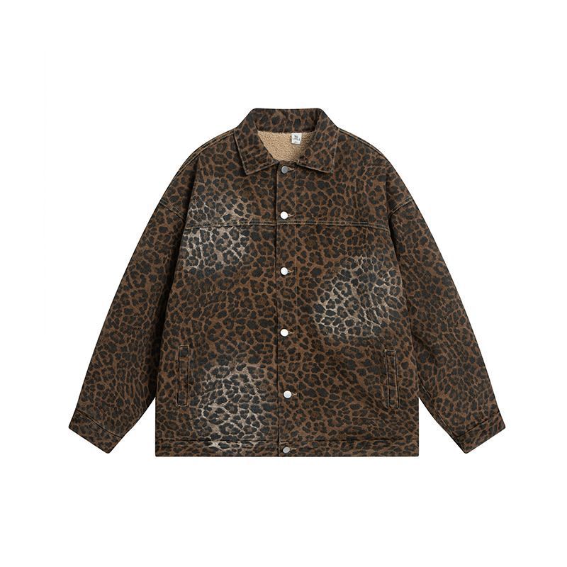 Vintage Leopard Print Jacket