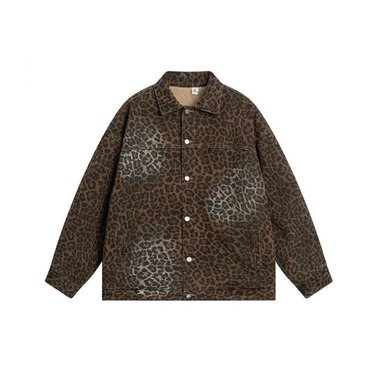 Vintage Leopard Print Jacket