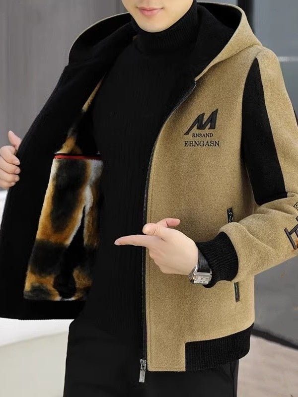 Men's Casual Stand Collar Coat