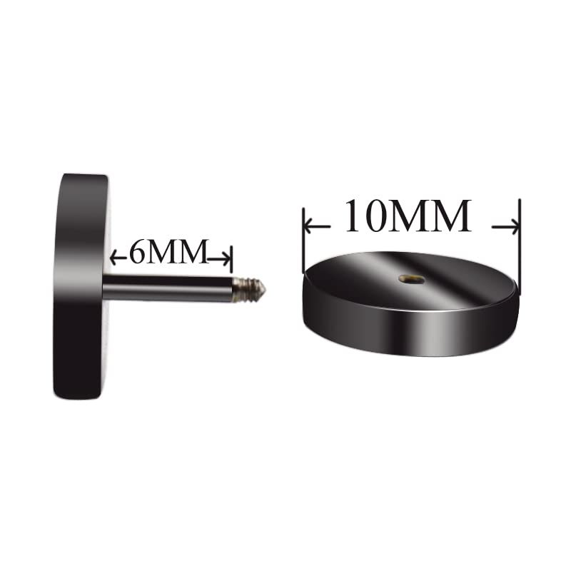 Stainless Steel Viking Gauge Earrings