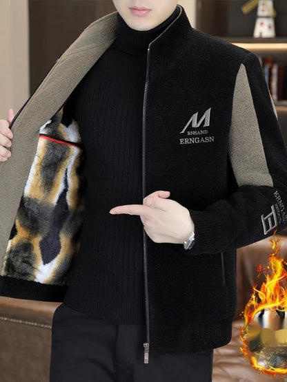 Men's Casual Stand Collar Coat