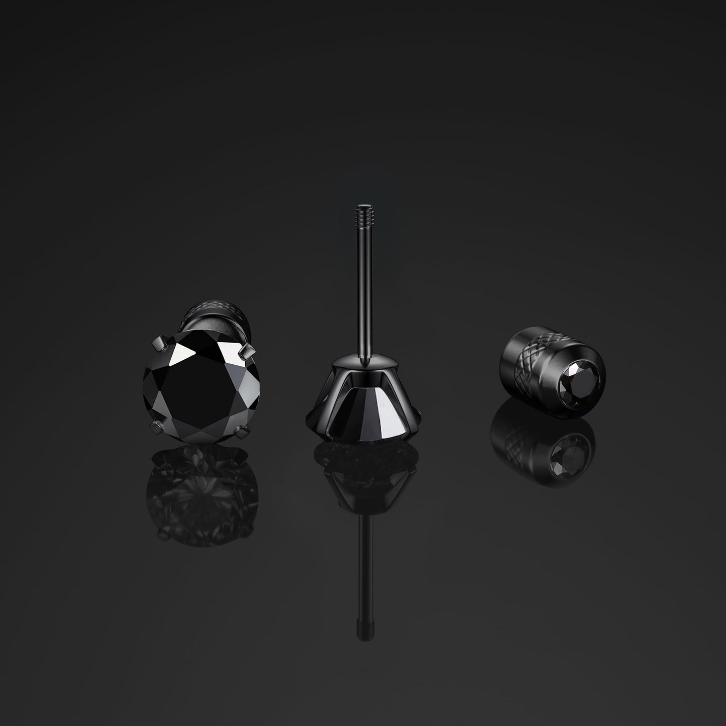 Titanium Screw Back Earrings