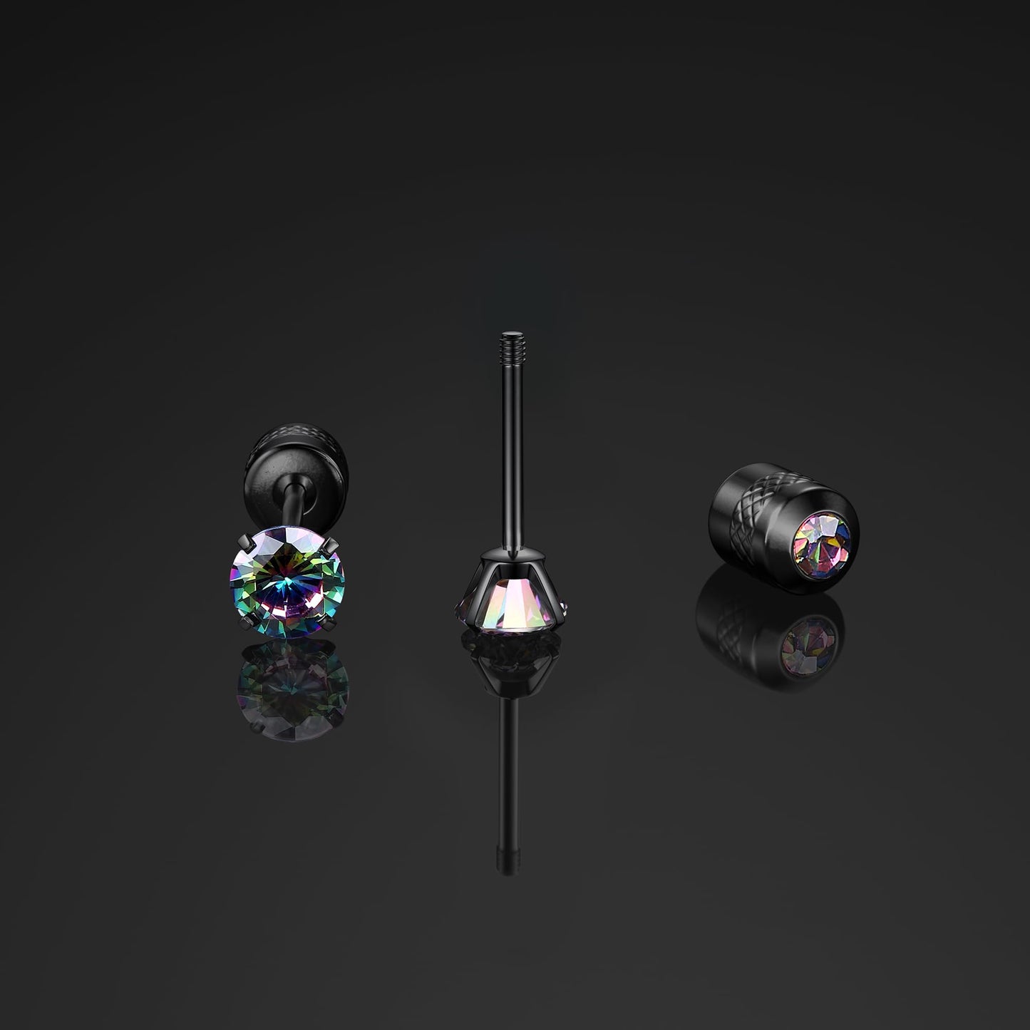 Titanium Screw Back Earrings