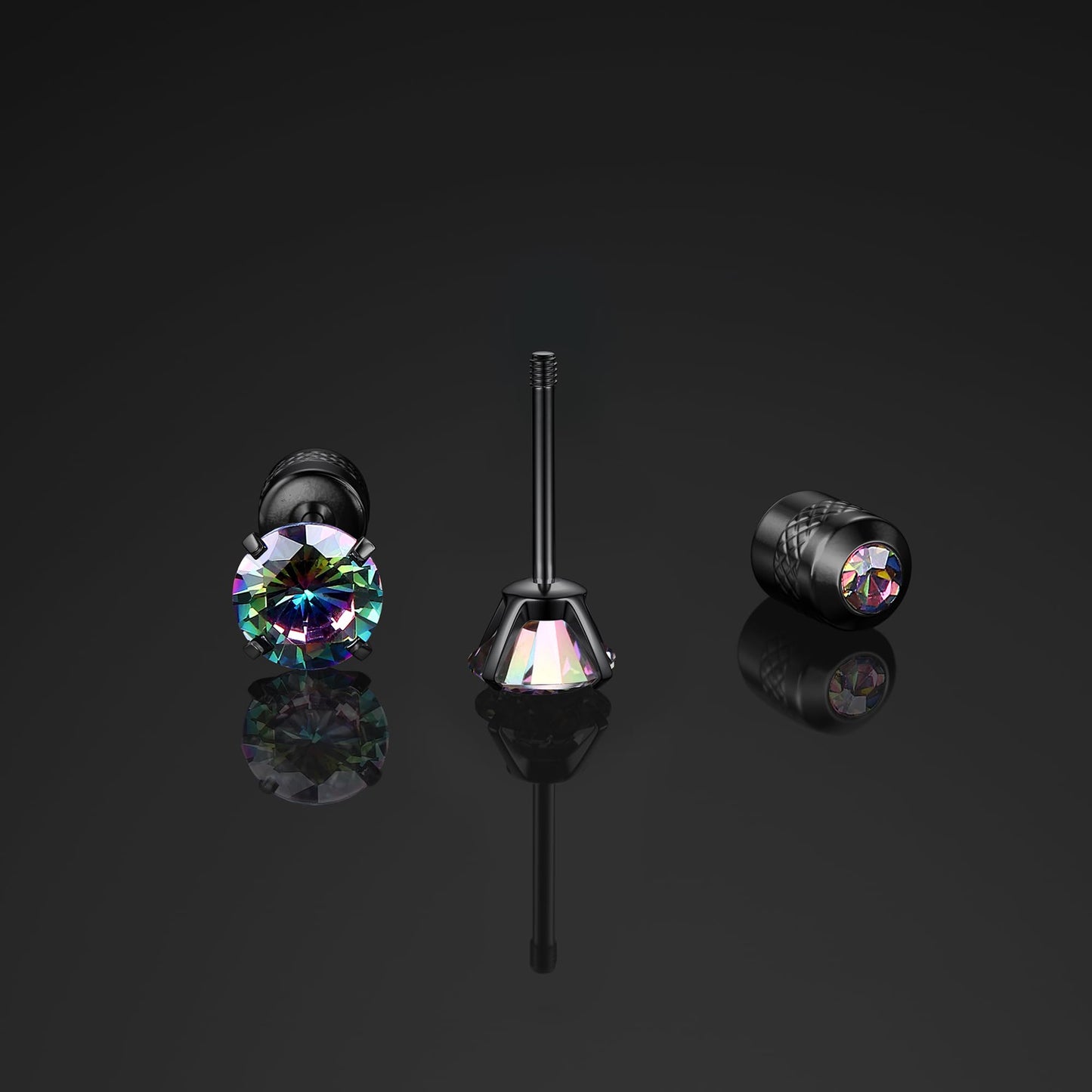 Titanium Screw Back Earrings