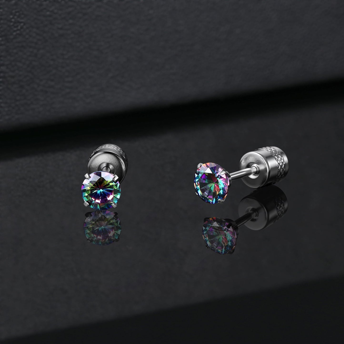 Titanium Screw Back Earrings