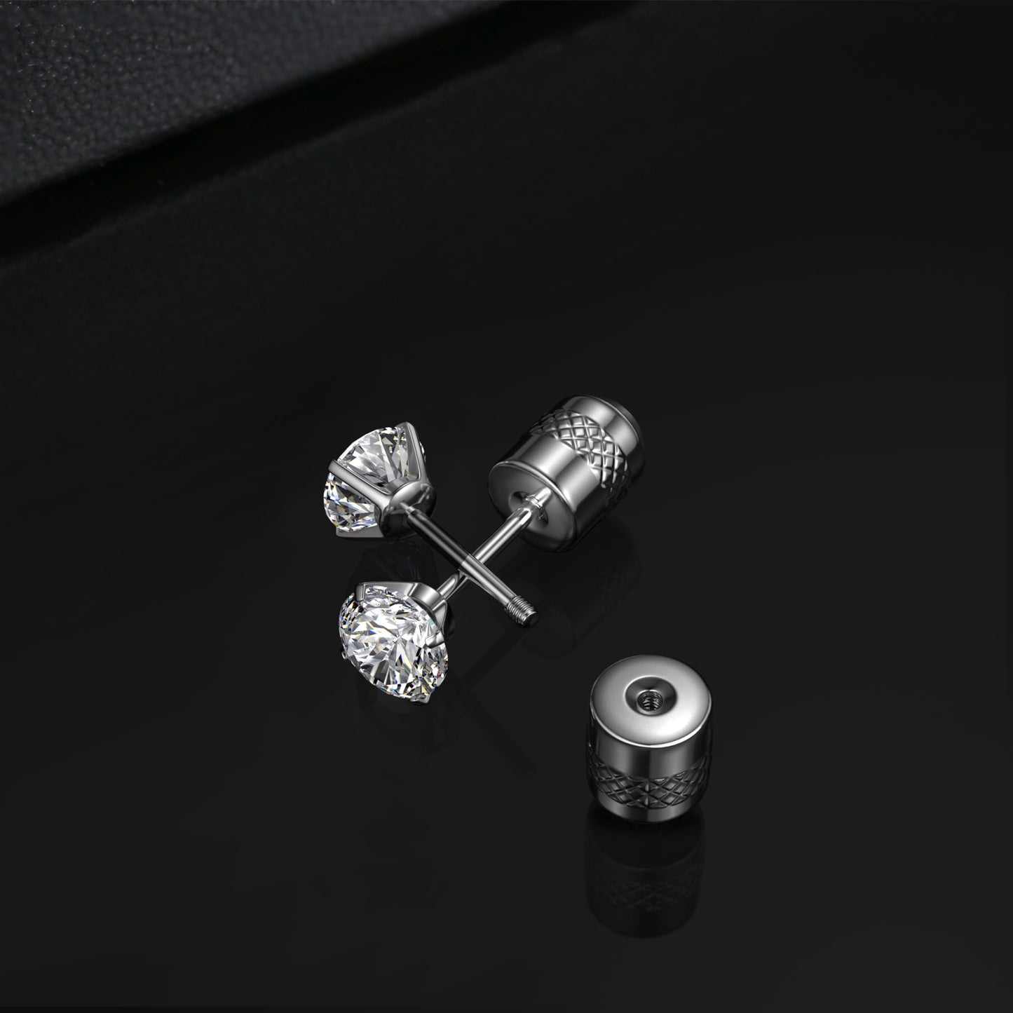 Titanium Screw Back Earrings