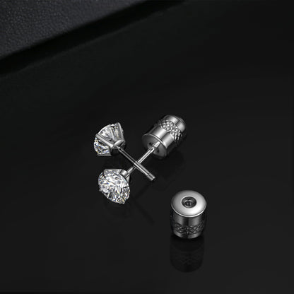 Titanium Screw Back Earrings