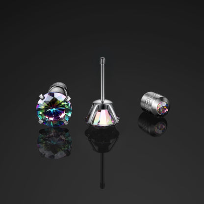 Titanium Screw Back Earrings