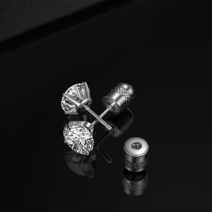 Titanium Screw Back Earrings