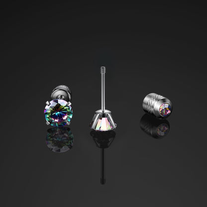 Titanium Screw Back Earrings