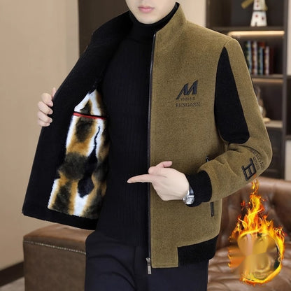 Men's Casual Stand Collar Coat