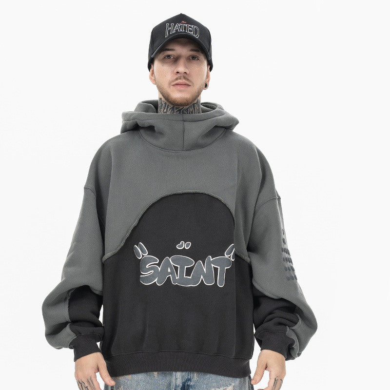 Unisex Velvet Hooded Sweatshirt