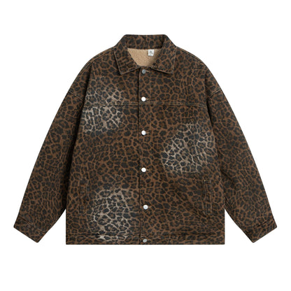 Vintage Leopard Print Jacket