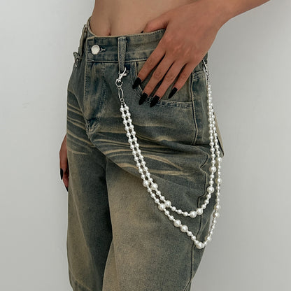 Punk Cross Pant Chain
