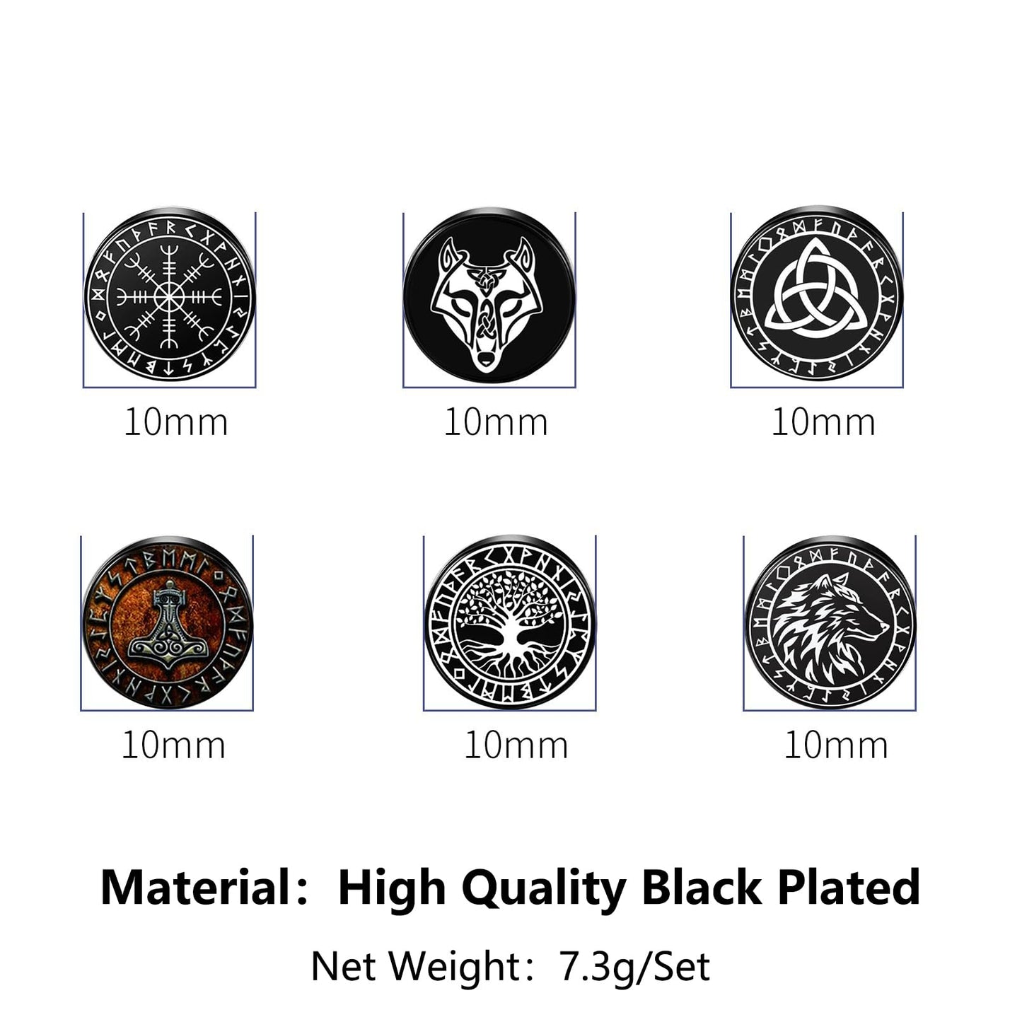 Viking Earring Gauges