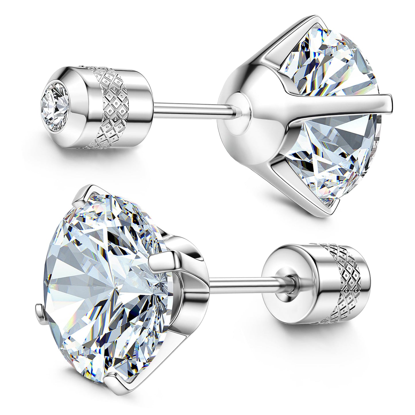 Titanium Screw Back Earrings