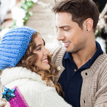 12 Pairs Stainless Steel Stud Earrings