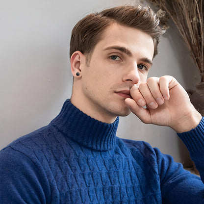 12 Pairs Stainless Steel Stud Earrings