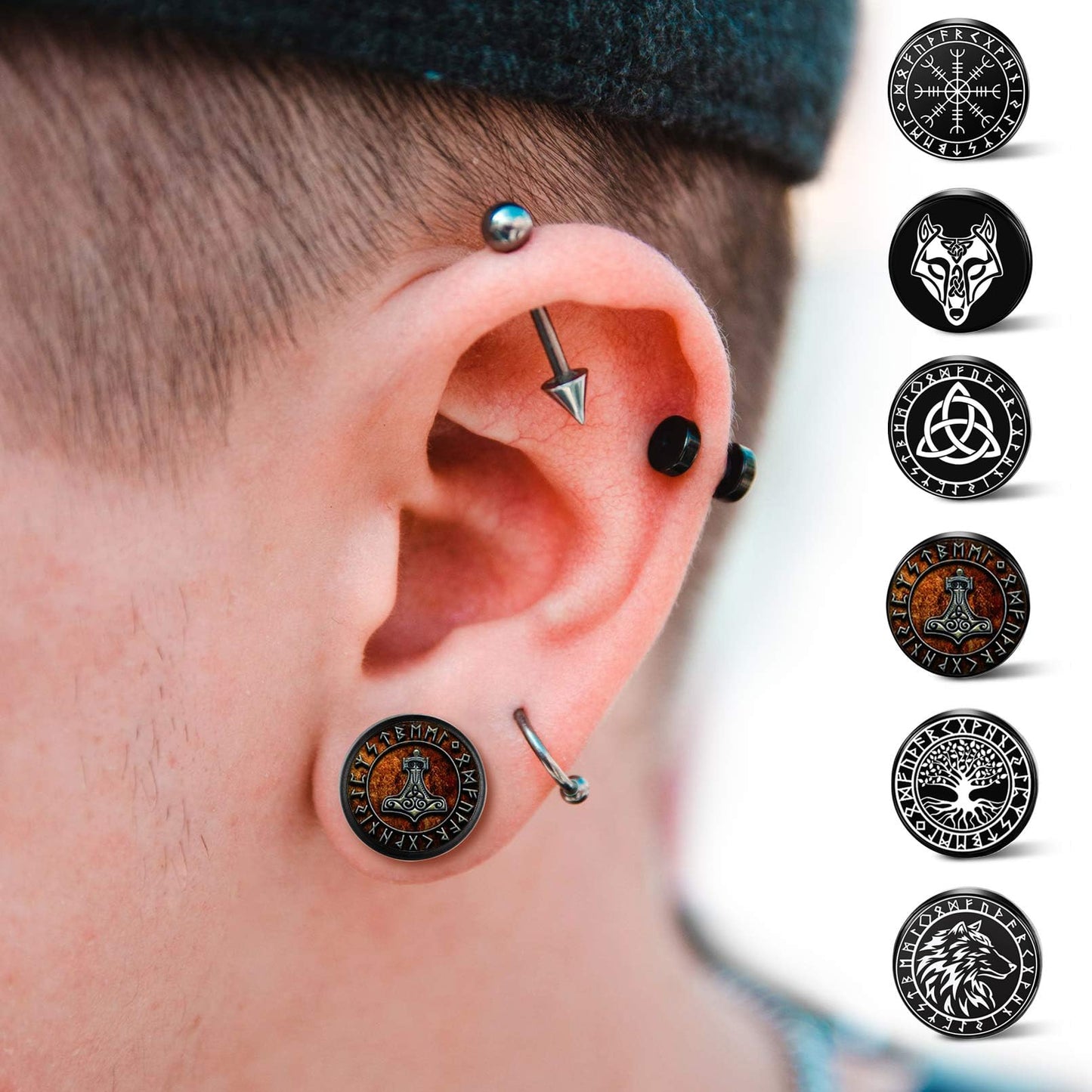 Viking Earring Gauges