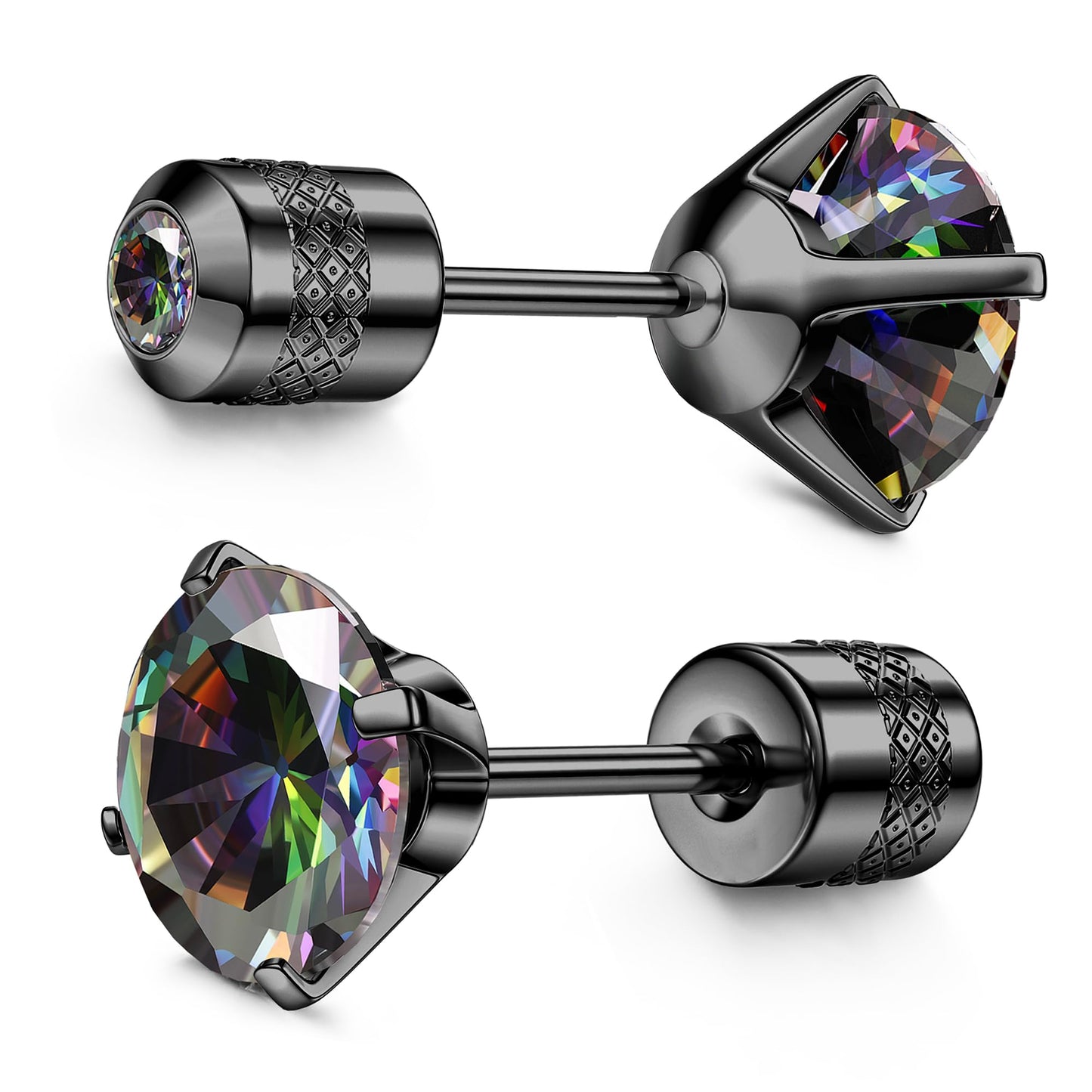 Titanium Screw Back Earrings