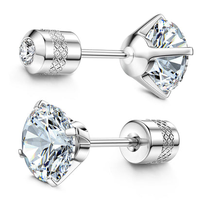 Titanium Screw Back Earrings