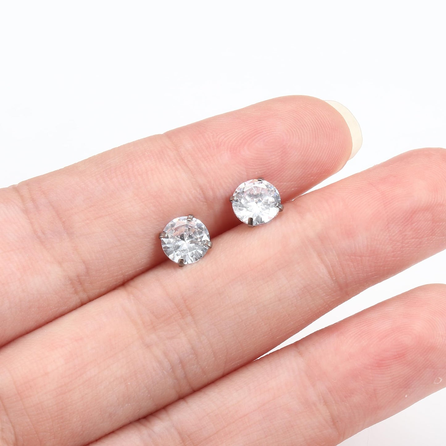 Titanium Screw Back Earrings