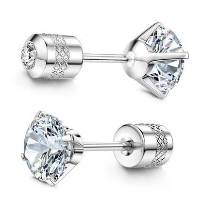 Titanium Screw Back Earrings