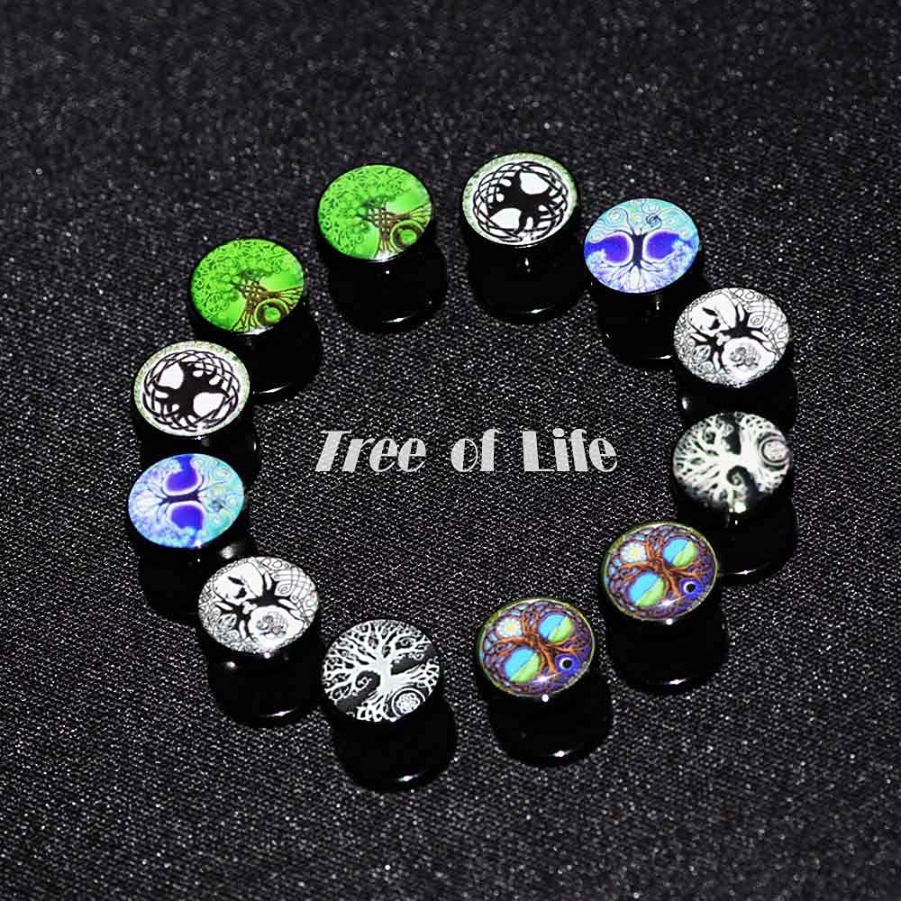 Stainless Steel Viking Gauge Earrings