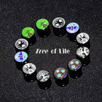 Stainless Steel Viking Gauge Earrings