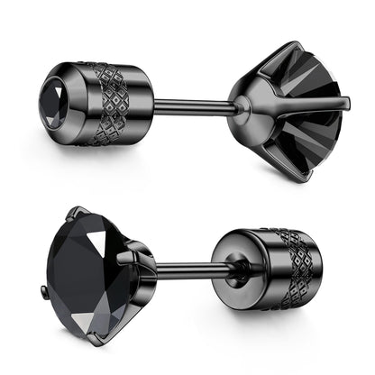 Titanium Screw Back Earrings