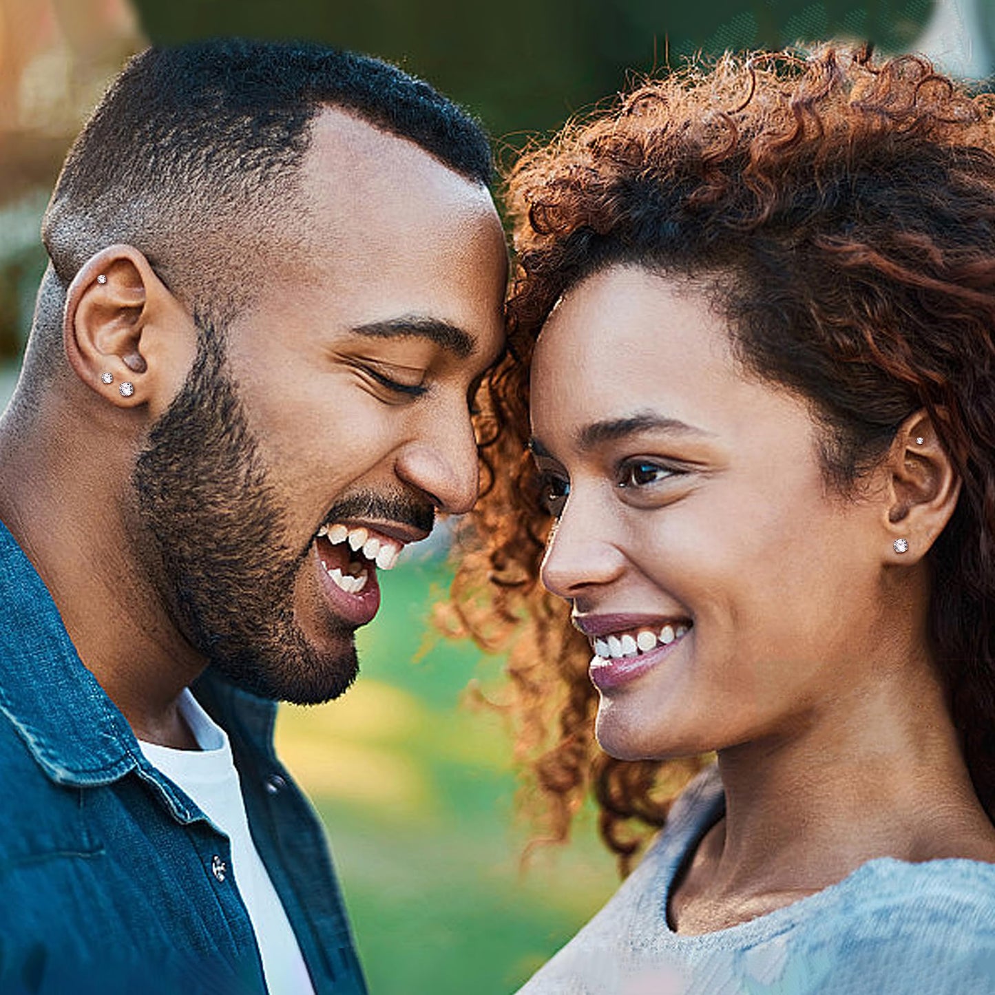 Titanium Screw Back Earrings