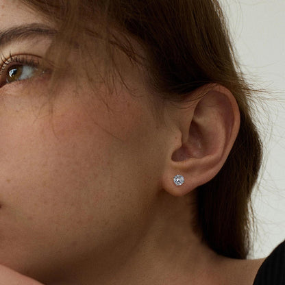 Titanium Screw Back Earrings