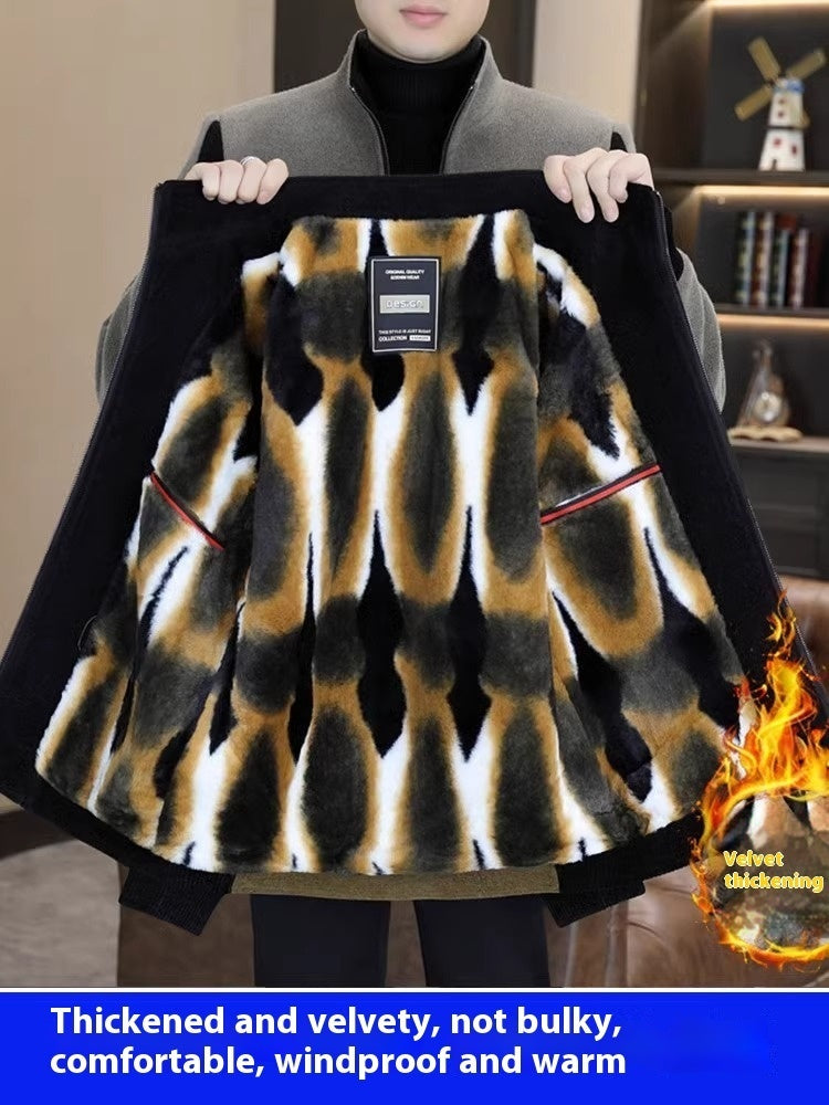 Men's Casual Stand Collar Coat