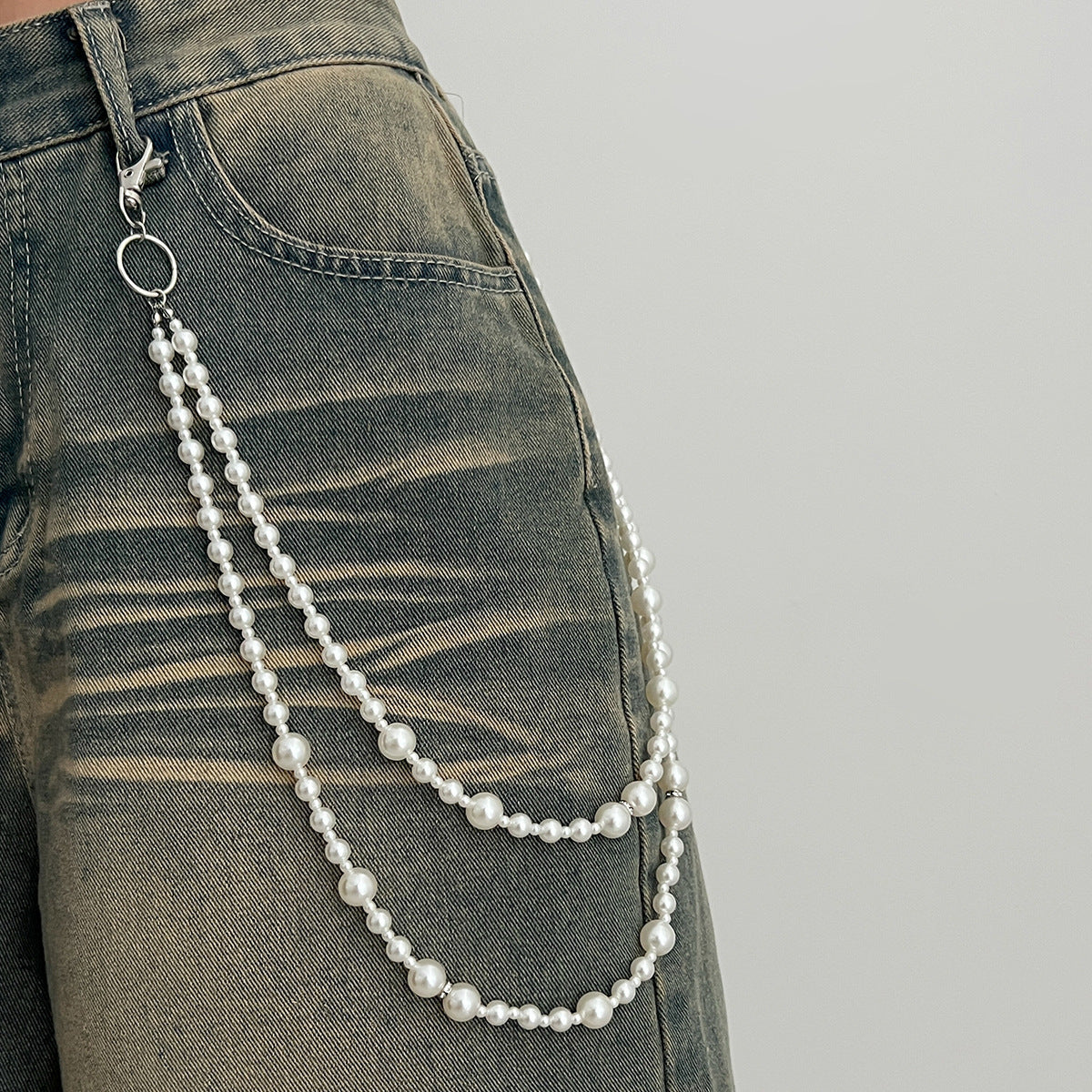 Punk Cross Pant Chain