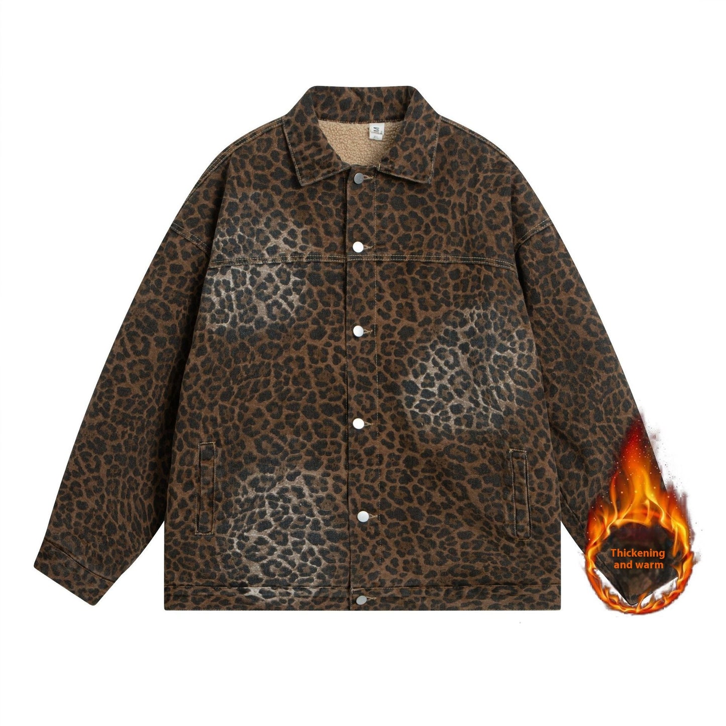 Vintage Leopard Print Jacket