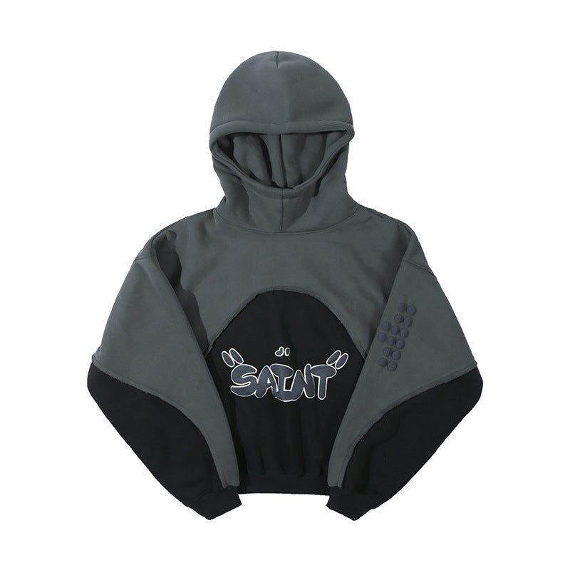 Unisex Velvet Hooded Sweatshirt