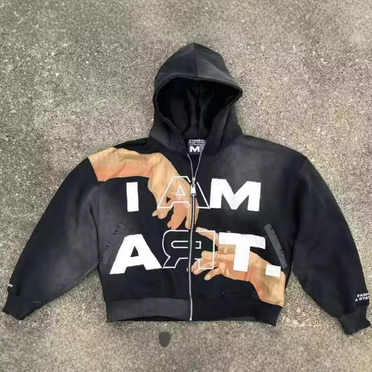Men's Pullover Hooded Top