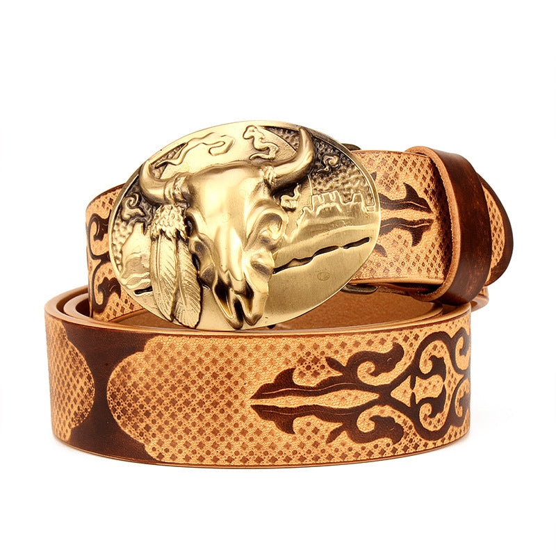 Men's Premium Leather High-Quality Belt