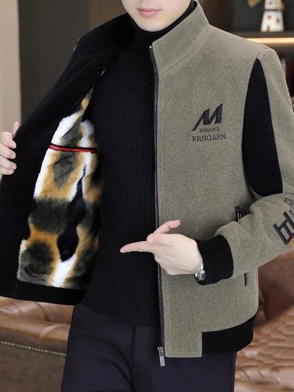 Men's Casual Stand Collar Coat