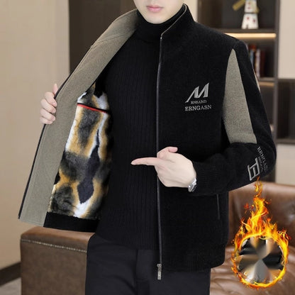 Men's Casual Stand Collar Coat